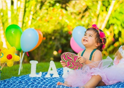 At a house (back garden)